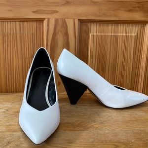 Rebecca Minkoff Zuria White Pumps